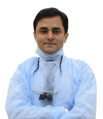 Dr Awadhesh Tiwari, dentist and implantologist at Dental Samagra Kanpur